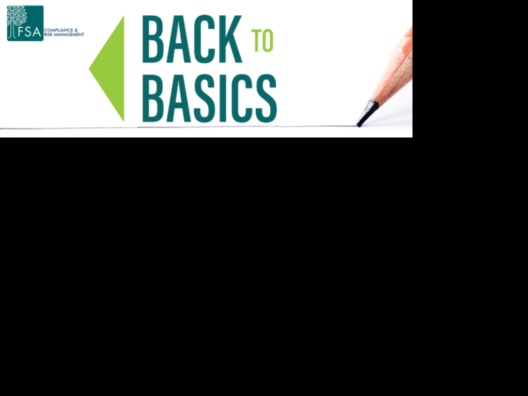 FSA Compliance Back to Basics