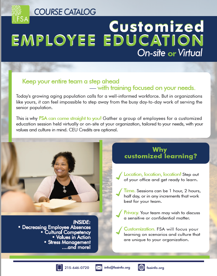 Customized employee education